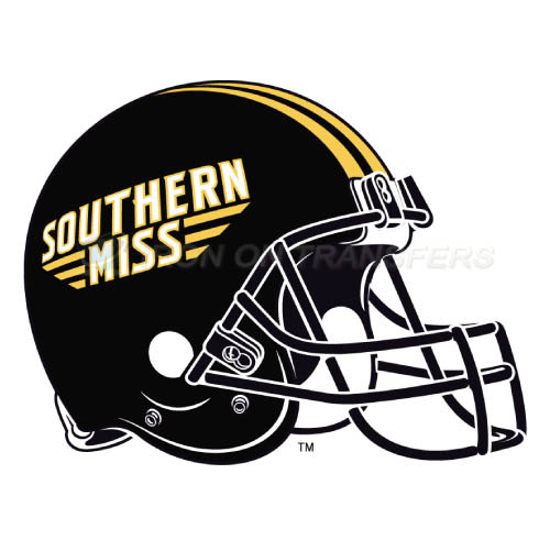 Southern Miss Golden Eagles Iron-on Stickers (Heat Transfers)NO.6313